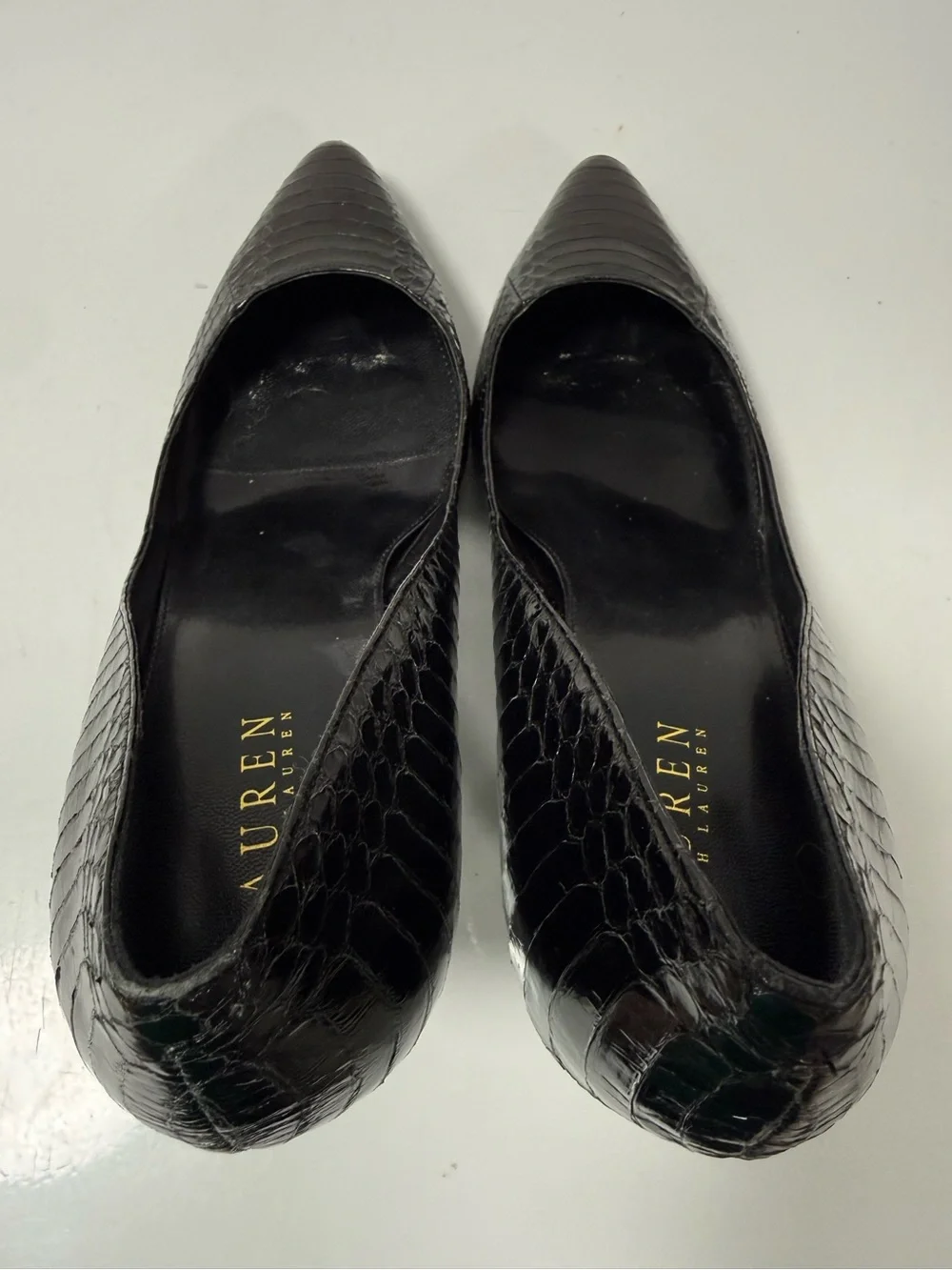 Lauren Ralph Lauren sleek croc
